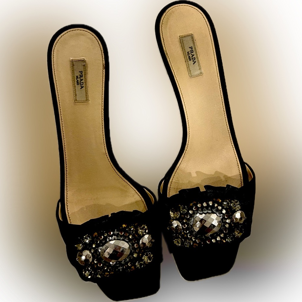 Prada vintage heel sandals